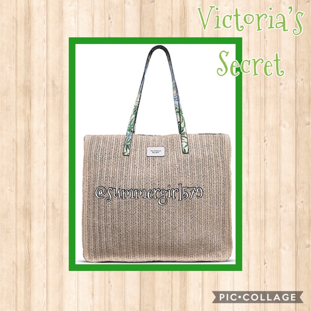 🏷NWT Victoria’s Secret Woven Tote